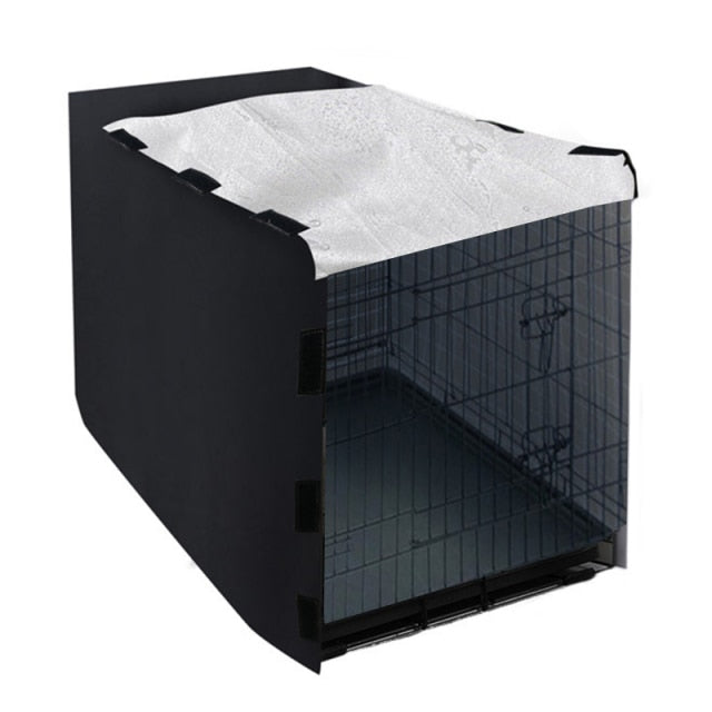 Funki Findz | Dog Crate Covers | 4 Door Pet Cage Kennel Cover