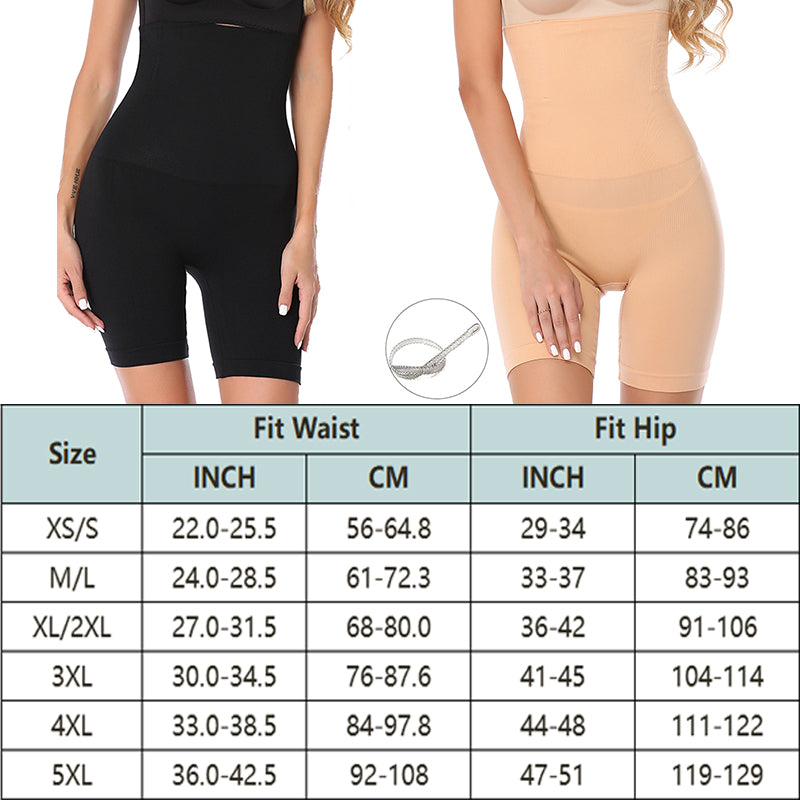 Funki Findz | Shapewear | Women's High Waist Non-slip Shapers