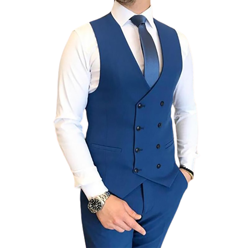 Funki Findz | Suits | Men's 3 Pcs Tailored Double Breasted Suit