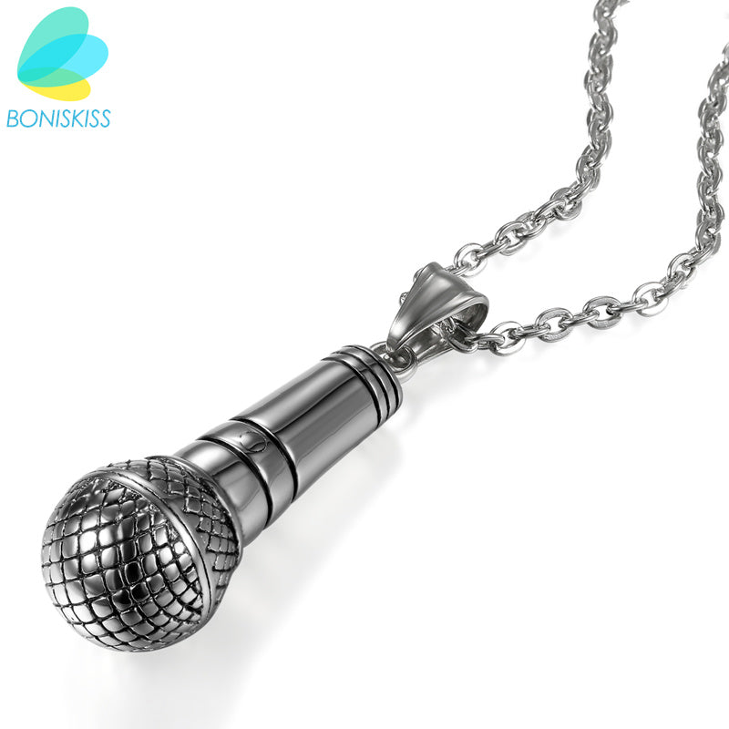 Funki Findz | Necklaces | Unisex Microphone Rockstar Necklace