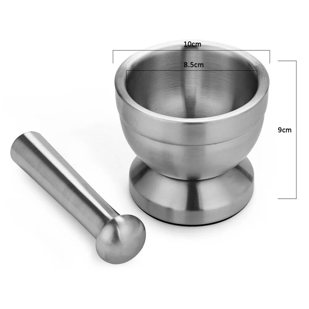Funki Findz | Mortar and Pestles | Stainless Steel Crusher