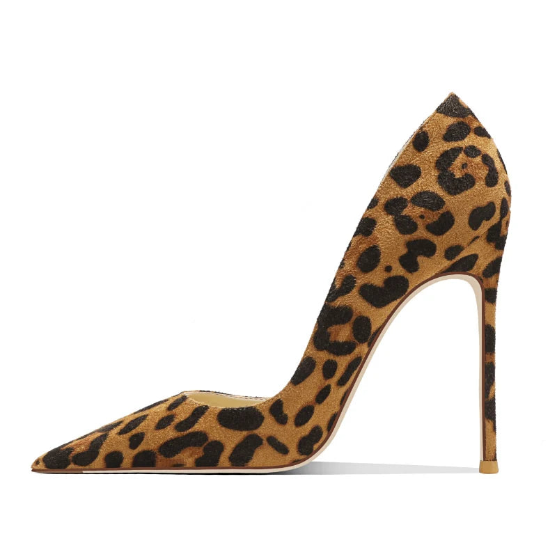 Funki Findz | Shoes | Women's Cut Out Leopard Stilettos