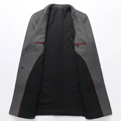 Funki Findz | Jackets | Men's Luxury Wool Blend Trench Coats