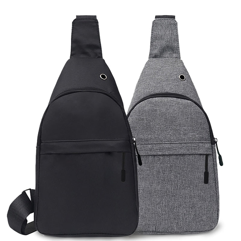 Funki Findz | Bags | Canvas Multi Pocket Crossbody Chest Bag