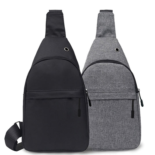 Funki Findz | Bags | Canvas Multi Pocket Crossbody Chest Bag