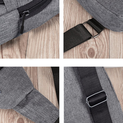 Funki Findz | Bags | Canvas Multi Pocket Crossbody Chest Bag