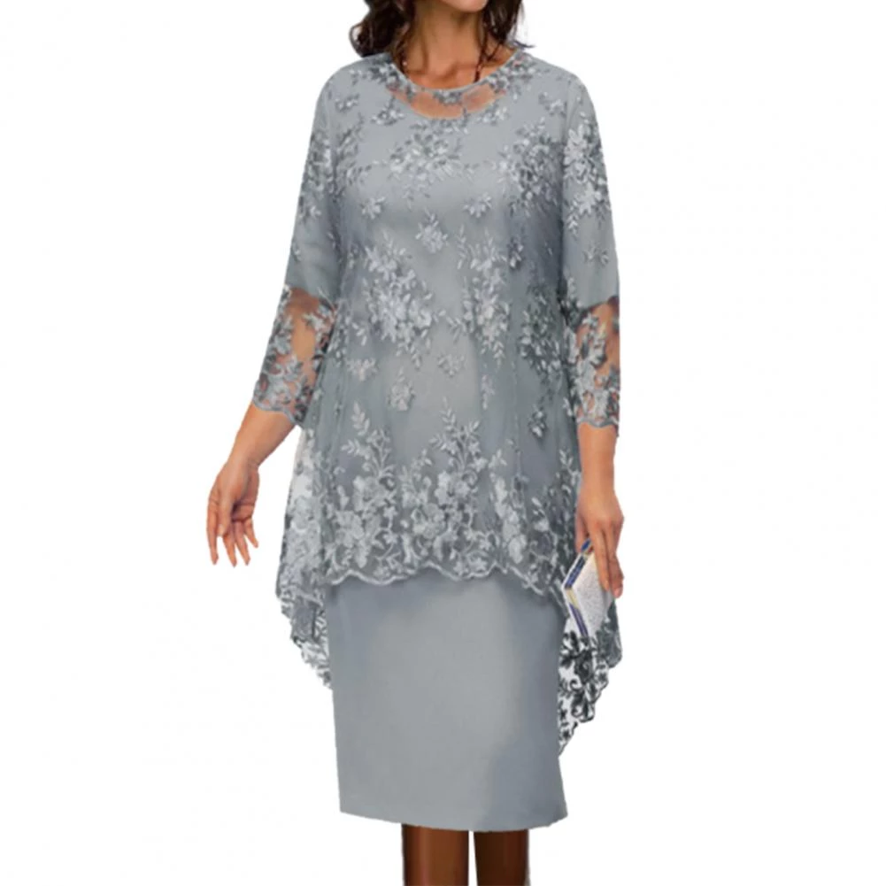 Funki Findz | Dresses | Women's Mother of The Bride Midi Dress