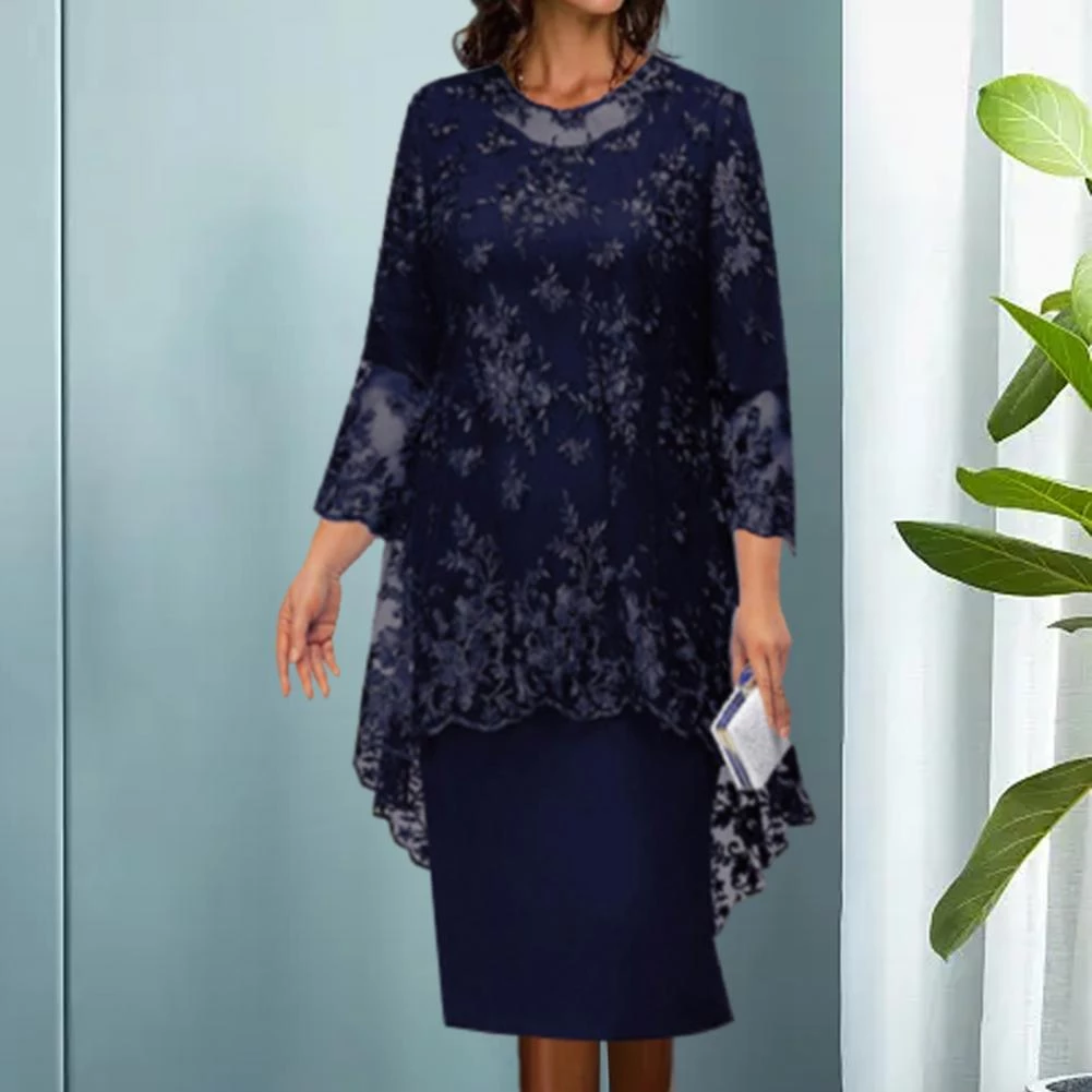 Funki Findz | Dresses | Women's Mother of The Bride Midi Dress