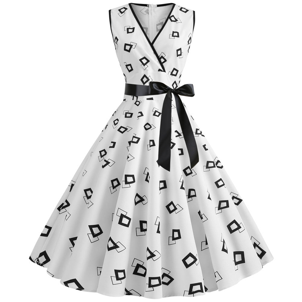 Funki Findz | Dresses | Women's Retro Swing Polka Dot Dresses