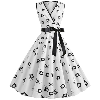Funki Findz | Dresses | Women's Retro Swing Polka Dot Dresses