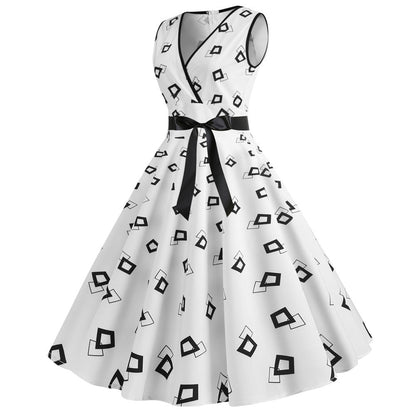Funki Findz | Dresses | Women's Retro Swing Polka Dot Dresses