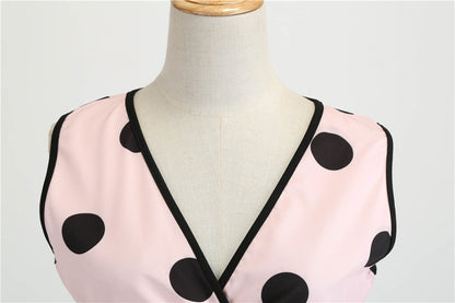 Funki Findz | Dresses | Women's Retro Swing Polka Dot Dresses