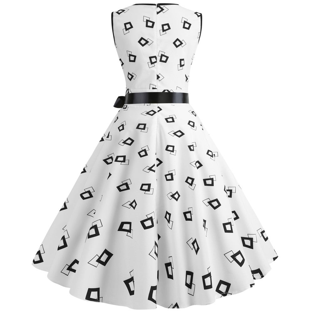 Funki Findz | Dresses | Women's Retro Swing Polka Dot Dresses
