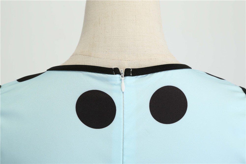 Funki Findz | Dresses | Women's Retro Swing Polka Dot Dresses