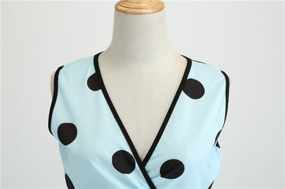 Funki Findz | Dresses | Women's Retro Swing Polka Dot Dresses