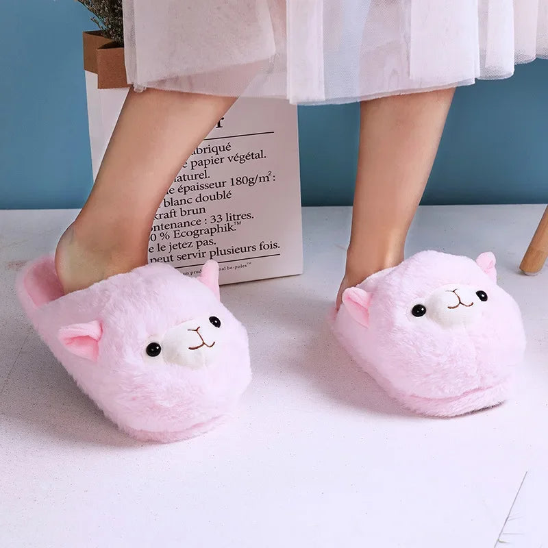 Funki Findz | Shoes | Women's Fluffy Alpaca Slippers