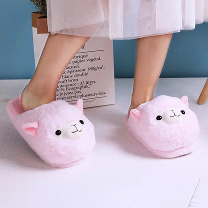 Funki Findz | Shoes | Women's Fluffy Alpaca Slippers