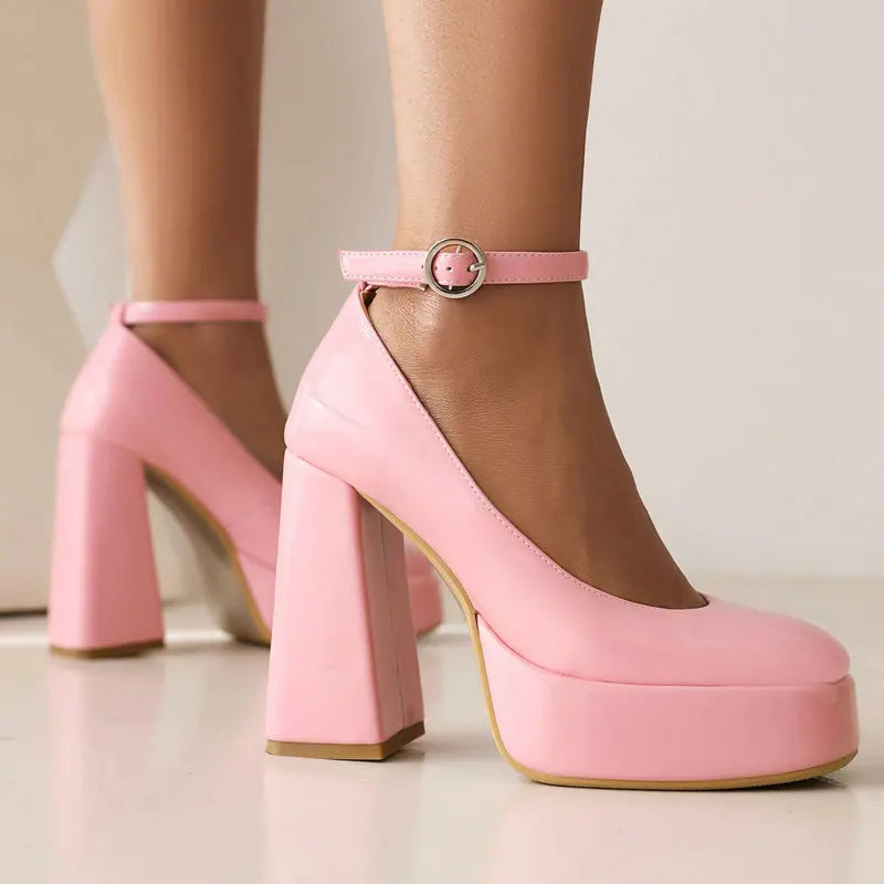 Funki Findz | Shoes | Women's High Formal Mary Jane Platforms