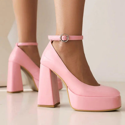 Funki Findz | Shoes | Women's High Formal Mary Jane Platforms