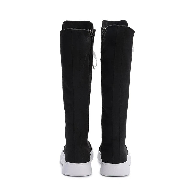 Funki Findz | Boots | Women's Streetwear Lace Up Canvas Boots