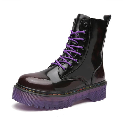 Funki Findz | Boots | Men's Women's 8-Hole Real Leather Boots
