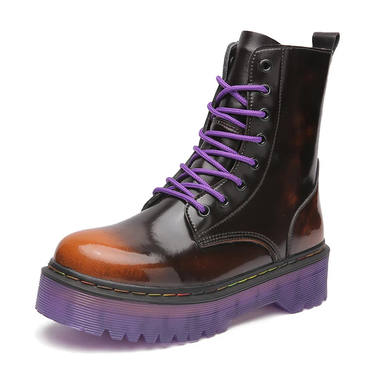 Funki Findz | Boots | Men's Women's 8-Hole Real Leather Boots