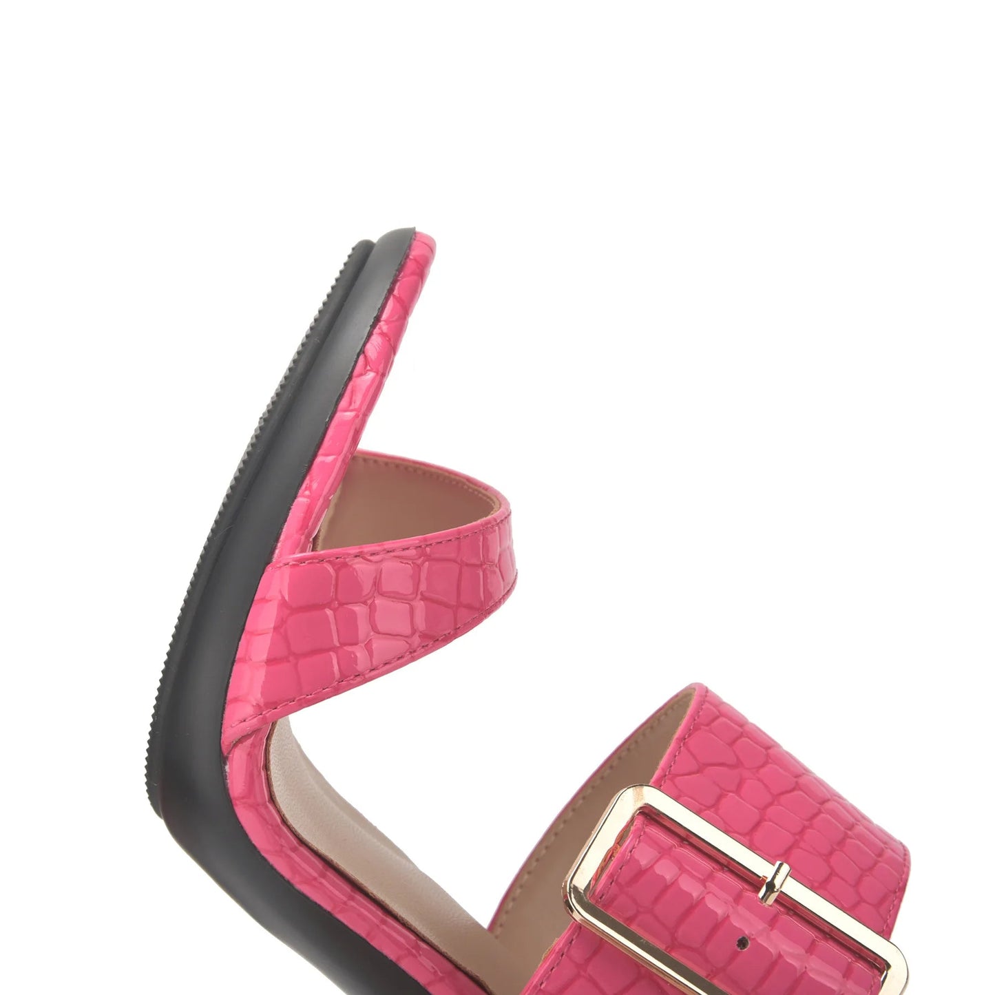 Funki Findz | Shoes | Women's Big Buckle High Heel Slides