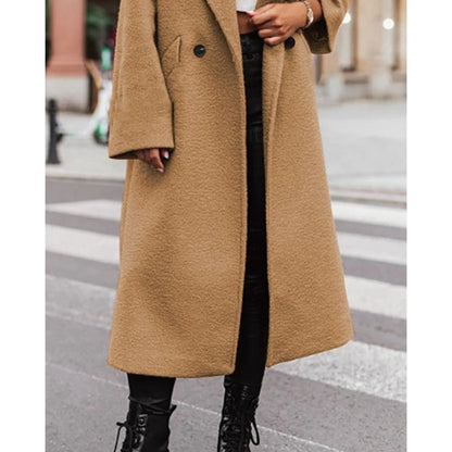 Funki Findz | Jackets | Women's Long Single Buttoned Overcoat