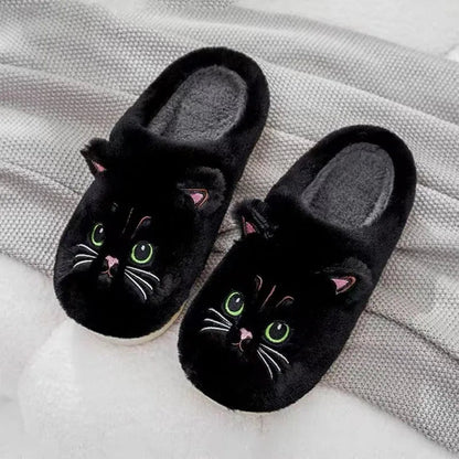 Funki Findz | Shoes | Women's Cute Cozy Cartoon Cat Slippers