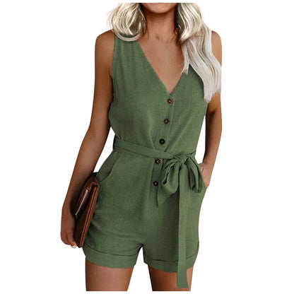 Funki Findz | Pants | Women's Jumpsuit Romper Summer Shorts
