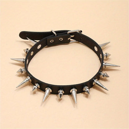 Funki Findz | Necklaces | Women's Spike Collar Gothic Necklace