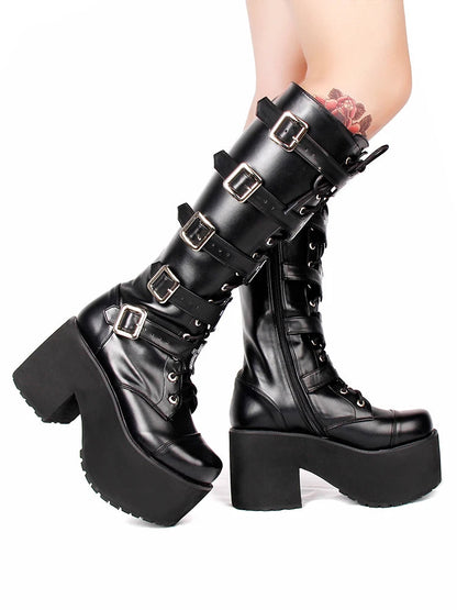 Funki Findz | Boots | Women's Gothic Harajuku Platform Boots