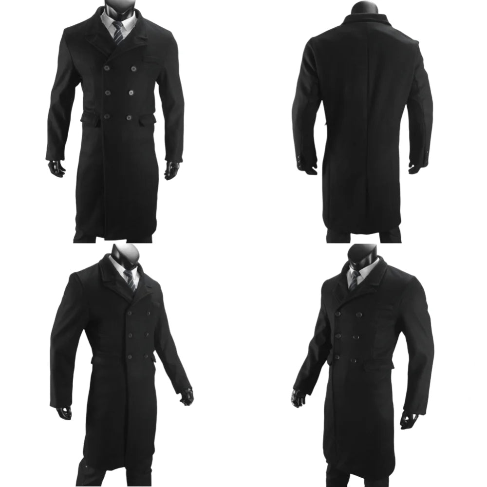 Funki Findz | Jackets | Men's Stylish Business Casual Overcoat