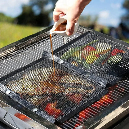 Funki Findz | Grill Bags | Non-Stick BBQ Grill Mesh Cooking Bags