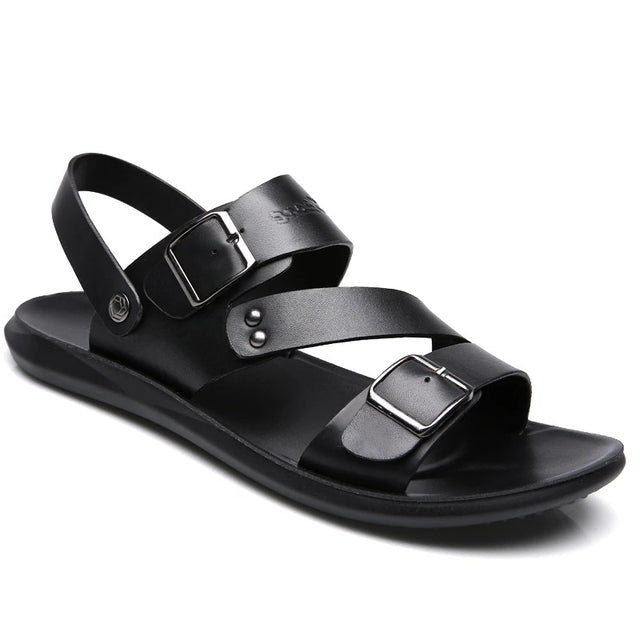 Funki Findz | Shoes | Men's Summer Fashion Leather Sandals