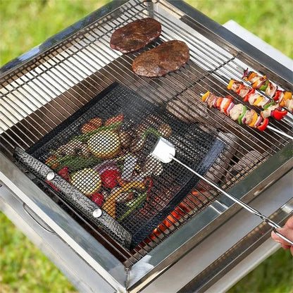 Funki Findz | Grill Bags | Non-Stick BBQ Grill Mesh Cooking Bags