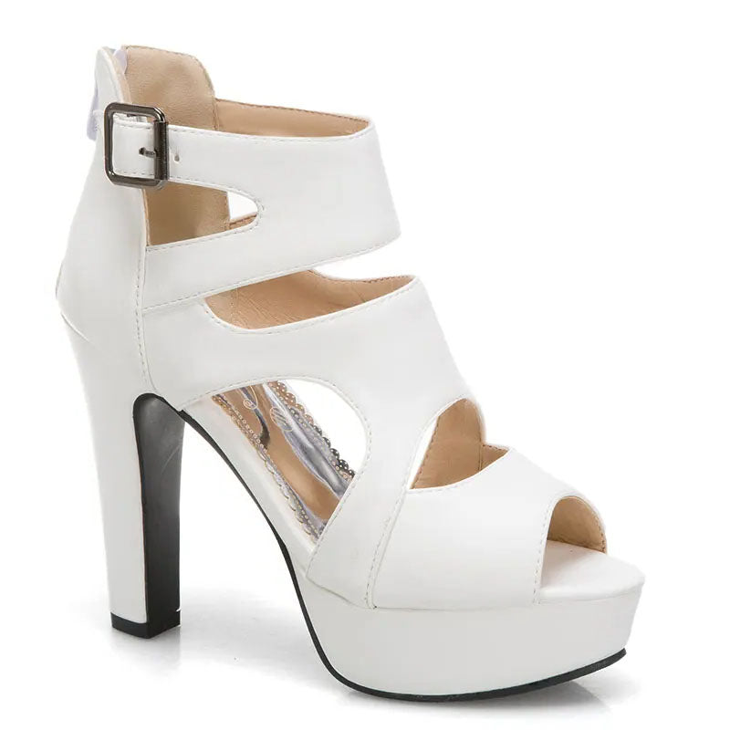 Funki Findz | Shoes | Women's Block Heeled Platform Sandals
