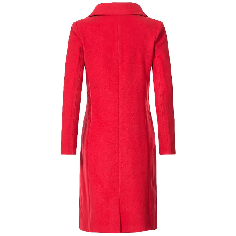 Funki Findz | Jackets | Women's Slim Fit Double Breast Overcoat