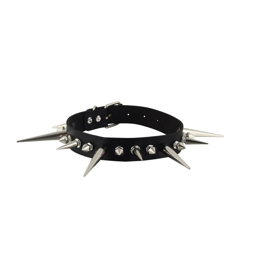 Funki Findz | Necklaces | Women's Punk Spike Collar Necklace