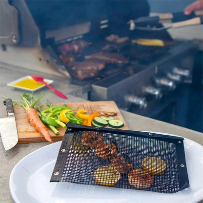 Funki Findz | Grill Bags | Non-Stick BBQ Grill Mesh Cooking Bags