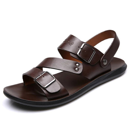 Funki Findz | Shoes | Men's Summer Fashion Leather Sandals