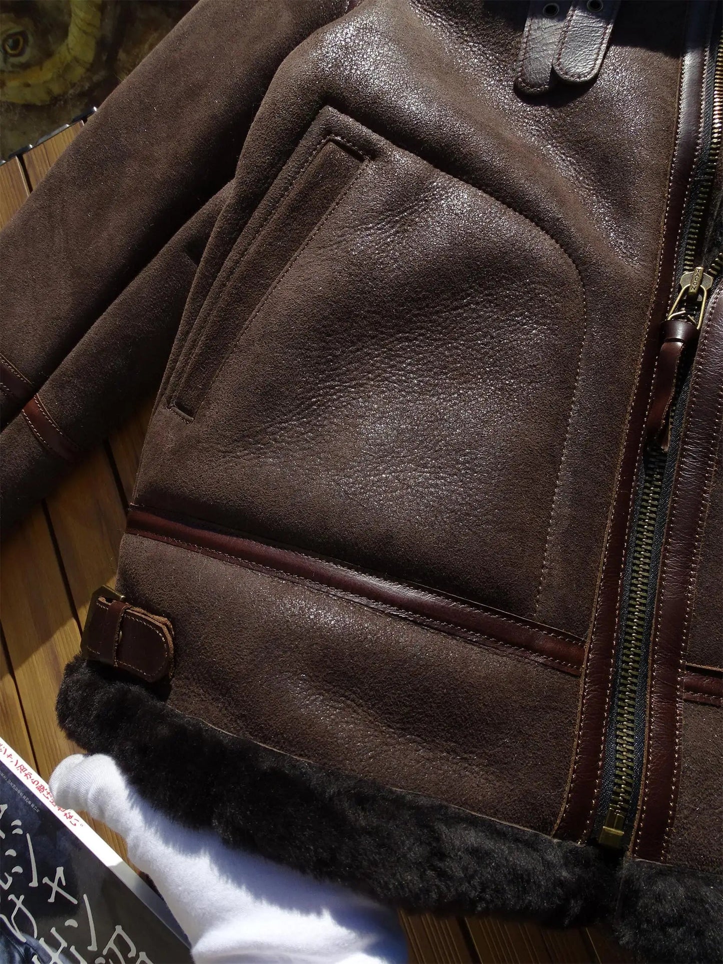 Funki Findz | Jackets | Men's Genuine Leather Sheepskin Jacket