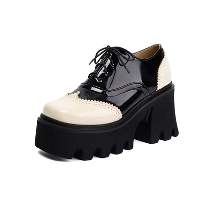Funki Findz | Shoes | Women's British Walker Chunky Platforms