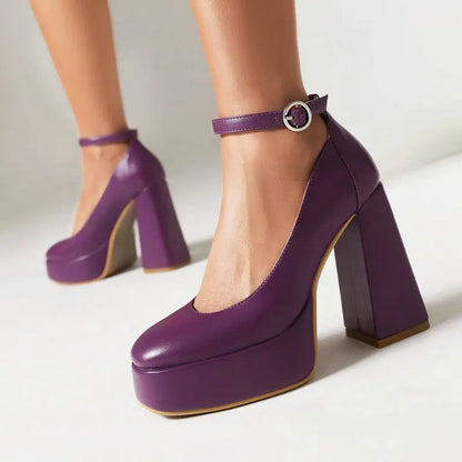 Funki Findz | Shoes | Women's High Formal Mary Jane Platforms