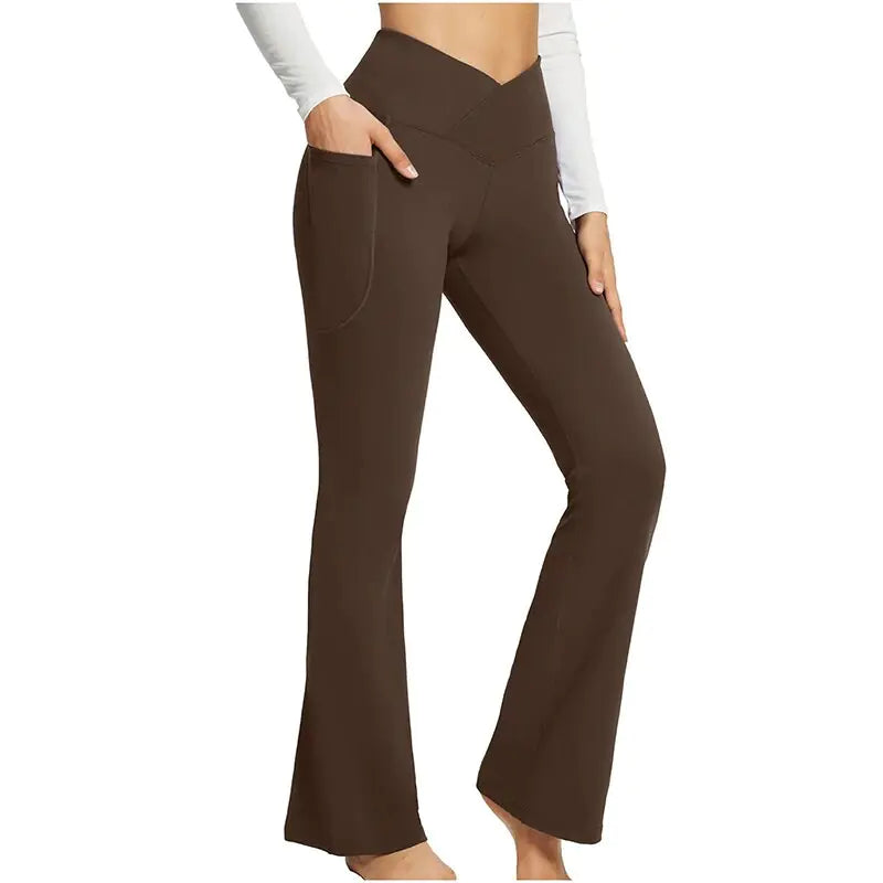 Funki Findz | Pants | Women's High Waist Yoga Flare Leggings