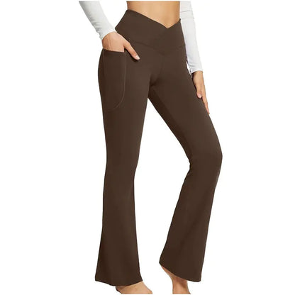 Funki Findz | Pants | Women's High Waist Yoga Flare Leggings