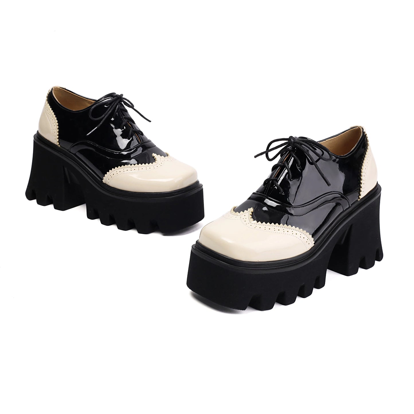 Funki Findz | Shoes | Women's British Walker Chunky Platforms