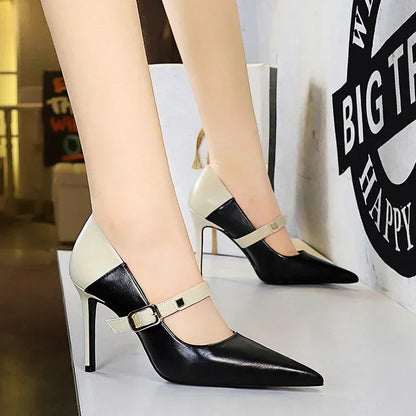 Funki Findz | Shoes | Women's Retro Colored Pointy Toe Stilettos