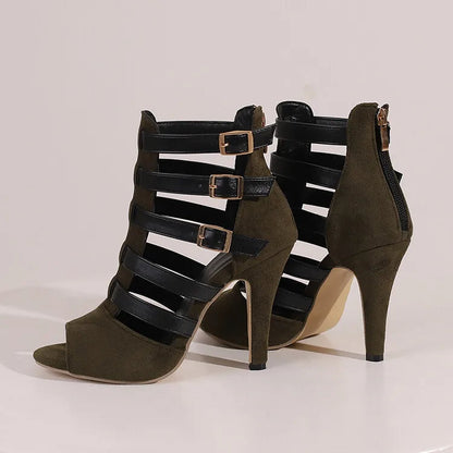 Funki Findz | Shoes | Women's Spike Heel Gladiator Sandals