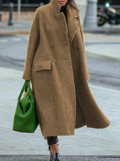 Funki Findz | Jackets | Women's Soft Woolen Loose Overcoat